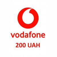 Пополнение Vodafone Украина 200 гривен