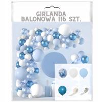 Воздушный шар гирлянда воздушные шары на день рождения набор воздушных шаров синий крещение свадьба