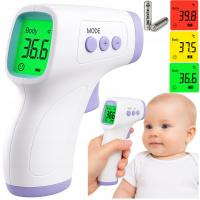 БЕСКОНТАКТНЫЙ ИНФРАКРАСНЫЙ ТЕРМОМЕТР LCD ЭЛЕКТРОННЫЙ ЦИФРОВОЙ ТОЧНЫЙ AAA