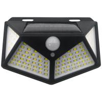 LAMPA LED CZUJNIK SOLARNA OGRODOWA ZEWNĘTRZNA ELEWACYJNA