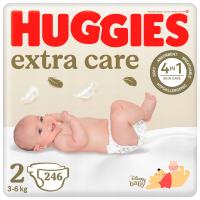 Подгузники HUGGIES Extra Care размер 2 246sz 3-6 кг