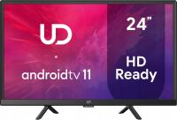 TELEWIZOR UD LCD 24 ANDROID 11 SMART TV DVBT HEVC