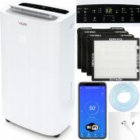 Осушитель воздуха WELLTEC DHN20 3в1 до 40м2 20л / 24ч WiFi HEPA H13 насос