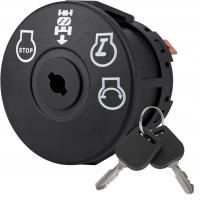 STACYJKA 7-PINÓW 4-POZ Przełącznik przełączniki traktorka Husqvarna+KLUCZYK