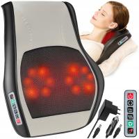 МАССАЖНАЯ ПОДУШКА ШИАЦУ, МАССАЖЕР ДЛЯ СПИНЫ, ШЕИ, ТЕЛА, СПИНЫ, НОГ