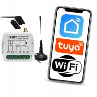 Контроллер ворот гаража TUYA WiFi с датчиком и усилителем сигнала OXT