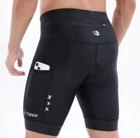 SPODENKI ROWEROWE MĘSKIE X-TIGER Z WKŁADKĄ PIANKOWĄ COMFORT