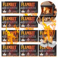 PODPAŁKA BIAŁA DO KOMINKA PIECA GRILLA x480 KOSTEK ROZPAŁKA GRILLA KOSTKI