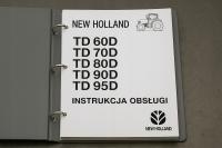 New Holland TD60D,TD70,TD80D,TD90D,TD95D instrukcja obsługi po Polsku