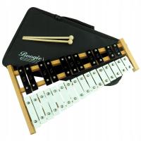 DZWONKI CHROMATYCZNE CYMBAŁKI DLA DZIECI 27 TONOWE BOOGIE + PAŁKI POKROWIEC