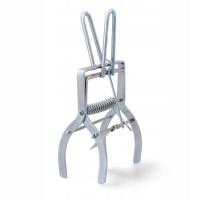 PUŁAPKA NA KRETY NORNICE SZCZURY KRETOŁAP CHWYTACZ ŁAPKA GILOTYNA METALOWA