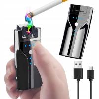 ZAPALNICZKA BEZ BUTANU - EKO - ŁADOWANIE USB - WINDROOF