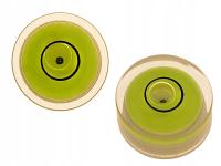 MAŁA MINI POZIOMICA POZIOMNICA PRZENOŚNA MINIATUROWA KIESZONKOWA OKRĄGŁA