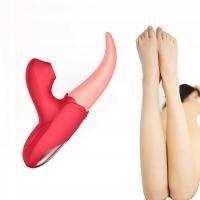 Kobiece zabawki erotyczne lizanie języka seks-zabawka wibrator ssący