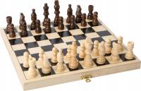 Деревянные шахматы игра-головоломка для ребенка