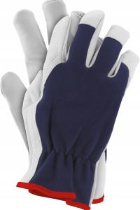 Rękawice robocze skórzane INDEX BHP krótkie