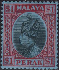 Malaya/Perak 1 $ czysty *