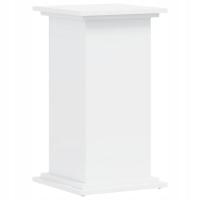 Stojak na rośliny, biały, 33x33x60 cm