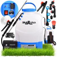 OPRYSKIWACZ OGRODOWY elektryczny plecakowy AKUMULATOROWY 16L DŁUGA Lanca