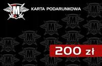 Подарочная подарочная карта Militaria.pl 200 зл.