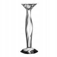 Świecznik kryształowy 23,7 cm