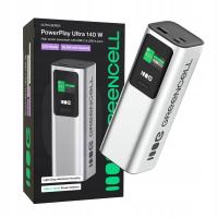 Powerbank Green Cell 25200 mAh srebrny