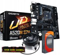 AMD Ryzen 5 материнская плата AM4 32 ГБ DDR4 процессор комплект