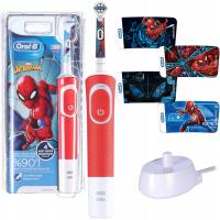 Oral - B детская Электрическая зубная щетка Spiderman с наклейками