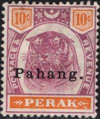 Malaya/Pahang 10 c.czysty (*)