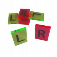 MARKERY ZNACZNIKI RTG LITERKI RENTGENOWSKIE POZYCJONERY STRONY R L RENTGEN