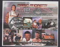 Sierra Leone Mario Andretti formula 1 blok ** czysty