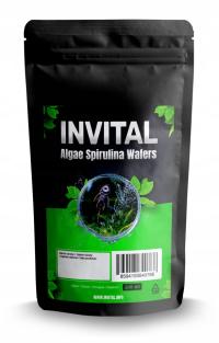 INVITAL Algae Spirulina Wafers 100 ml pokarm dla ryb