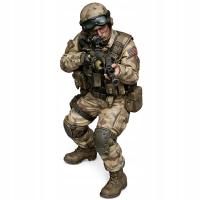 Figurka US Delta 90s 1 Rifleman Model 3d Skala 1:72