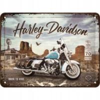 Harley-Davidson plakat , tablica , blacha 15x20 cm