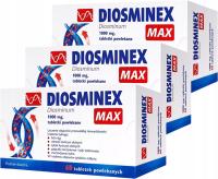 Diosminex Max diosmina żylaki 1000 mg 3 x 60 tab