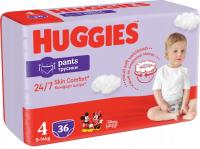 HUGGIES Pieluchomajtki, rozmiar 4, 9-14 kg 36 sztuki