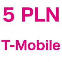 PREPAID doładowanie GSM T-Mobile 5 PLN