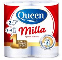 Queen Milla ręczniki papierowe 2 rolki po 21m