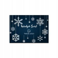 Magnesy Świąteczne 20 szt. Personalizowane z Twoim Nadrukiem i Logo