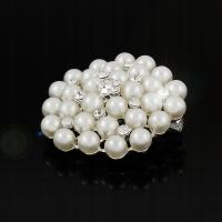 БРОШЬ ЖЕМЧУЖНЫЙ ШИК СТРАЗЫ SWAROVSKI