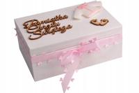 KUFEREK NA CHRZEST ŚWIĘTY + IMIĘ PAMIĄTKA CHRZTU