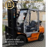 Брезент кабина крышка Дождевик для: вилочный погрузчик