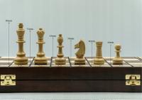 Шахматы деревянные турнирные шахматы большие 42 x 42 см