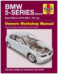BMW 5-series diesel (2003-2010) instrukcja napraw Haynes 24H