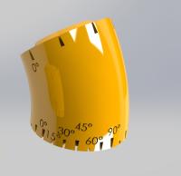 Protopipe ⌀88.9 R76 Element do prototypowania układu rurowego 45°