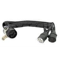 ЭЛЕКТРИЧЕСКИЙ ПРОВОД АДАПТЕР ПРОВОД С 2 ШТЕКЕРАМИ