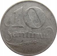 6607. Łotwa 10 Santimu 1922