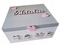 КОРОБКА ВОСПОМИНАНИЙ, ПОДАРОК НА КРЕЩЕНИЕ ГОД СООТВЕТСТВЕННО METRYCZKA