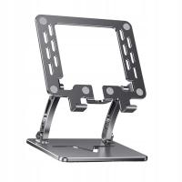 Regulowany przenośny stojak wentylowany chłodzący czarny kwadratowy otwór