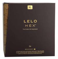 Новые презервативы Lelo HEX Respect XL 36pcs Large.